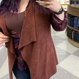 Plaid button up shirt